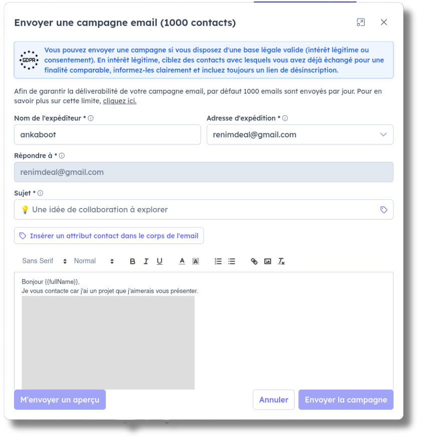 Personalized campaign activation